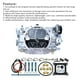 thumbnail image 2 of Carburador 500 CFM Estrangulador eléctrico 1403, 2 of 11