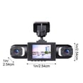 thumbnail image 3 of Full View Car Dashcam System,360 Degree Car Dash Cam Wireless,1080P 4-Lens Panoramic Driving Recorder,Camaras Vehiculos with Interior Infrared Light,D, 3 of 6
