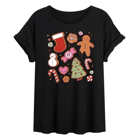 Instant Message - Kawaii Christmas Treats - Women's Graphic T-shirt