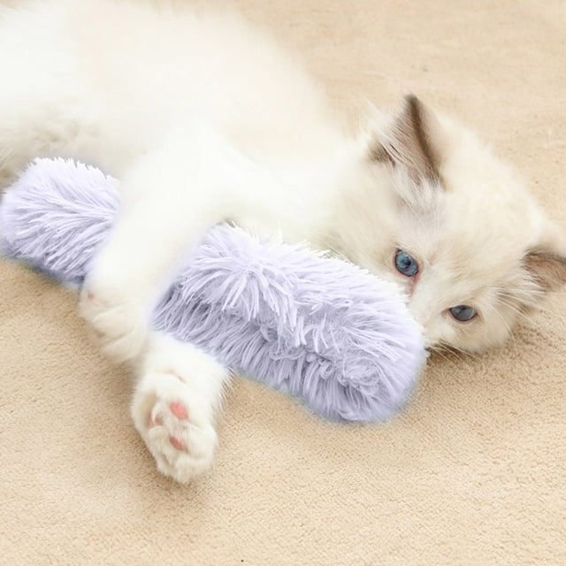 LSLJS Jouet Peluche Cure Contient de l'Herbe à Chat Cure en Papier à Claquer Résistant à la Mastication Ludique Émettant des Sons Fournitures pour Animaux, Accessoires pour la Maison