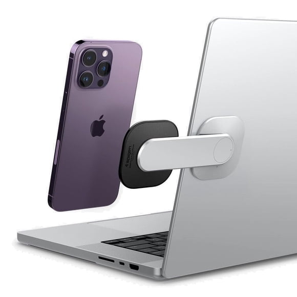 Soporte Magnético Spigen MagSafe para iPhone y AirPods Plateado