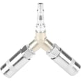 thumbnail image 1 of Conector de 3 vías BSP Y de 1/4", compresor neumático de bomba de aire de montaje rápido utilizado para la conexión entre dispositivos neumáticos y manguera de aire, 1 of 5