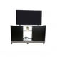 thumbnail image 2 of Mueble Credenza para TV con Ruedas Minimalista (Lombardia/Negro Mate) DECOMOBIL CREDENZA DECOMOBIL, 2 of 4