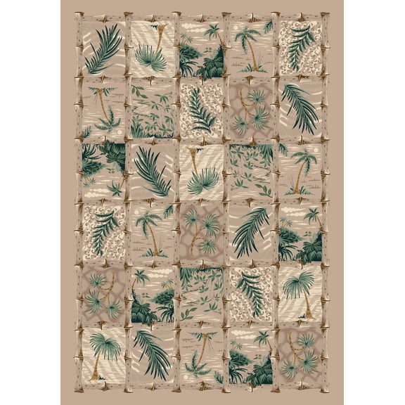 Milliken Signature Area Rug CAYMAN ISLE PEARL MIST Cayman Isle 01000 2' 1" x 7' 8" Rectangle