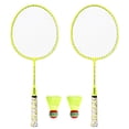thumbnail image 3 of 1 Pair Badminton Rackets with Balls 2 Player Badminton Set for Children Indoor Outdoor Sport Game, 3 of 8