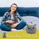 thumbnail image 5 of Juguetes de peluche de animales de peluche para gatos, almohada de peluche de gato gris lindo de 12 pulgadas, diseño de forma de gato suave en 3D, cojín lumbar para la espalda, juguete de peluche para niños, cumpleaños, regalos de Navidad Rojo Verde, 5 of 6