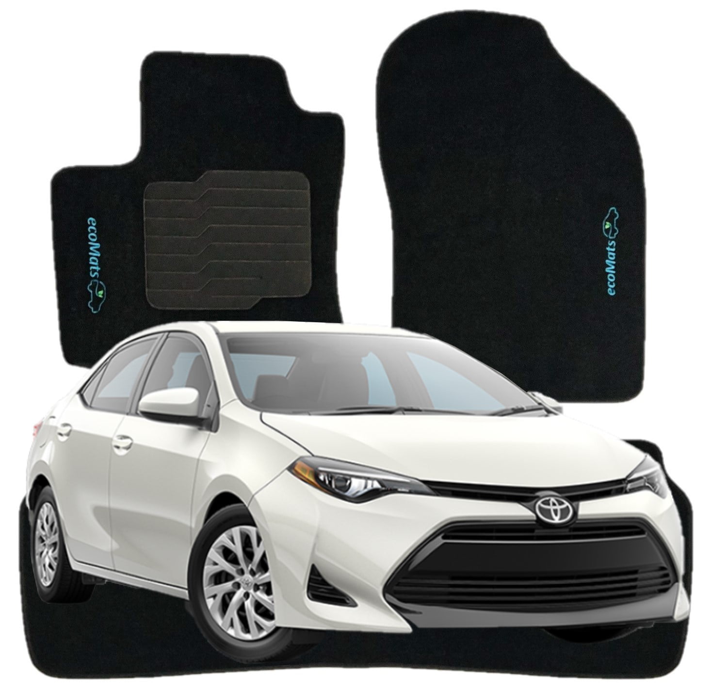 Custom Fit Carpet Floor Mats for 2014 to 2019 Toyota Corolla