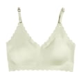 thumbnail image 3 of CozeLy Seamless Bras for Women Deep V Bra Petal Soft Wireless No Underwire Comfortable for Everyday Relaxing and Low Impact Activities and Daily Stretching, 3 of 5