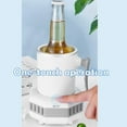 thumbnail image 6 of Electric Mini Cooler Cup,Quick Portable Small Coolers,Rapid Drink Instant Summer Rrink Cooling Cup,Home Office Cold Mini Water Cooler,Desktop Iced Cooler Electric for Cola Beer Coffee Juice, 6 of 7