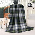 thumbnail image 2 of Blue Green Plaid Checkered Pattern Blanket,Comfortable Soft Flannel Throw Blanket,All Season,Warm Lightweight Blankets for Sofa Bed Couch Living Room Chair,60"x80", 2 of 4