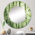 thumbnail image 5 of DESIGN ART Designart "Beach Photo Delicate Balance" Floral & Botanical Modern Wall Mirror 24in.x36in., 5 of 5
