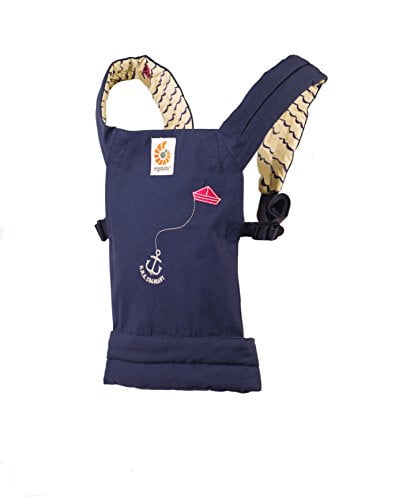 Ergobaby Toy Doll Carrier, Sailor, Navy 