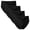 Black, variant on INNERSY Women Underwear Soft Modal Briefs High Waist Full Coverage Panties 4 Pack(L,‌Vintage)
