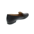 thumbnail image 2 of NATURALIZER Womens Black Cushioned Breathable Arch Support Emiline Round Toe Slip On Leather Loafers 5.5 M, 2 of 2