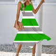 thumbnail image 3 of Ladies Summer Tops Impreso sin Mangas Cuello Redondo Vestido Casual para el Uso Diario Y Casual, 3 of 5