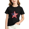 thumbnail image 2 of Teylalorva Boys Graphic T-Shirt, Soft Casual Round Neck Short Sleeve Kids Summer Active Tee Black Size 12, 2 of 6