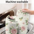 thumbnail image 5 of Pioneer Flower Floral Print Pattern Bathroom Rugs Mat, Non Slip Microfiber Bathroom Rug with Rubber Backing, Soft Mats for Bathroom Floor Tub Shower, 24"x60", 5 of 5