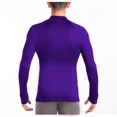 thumbnail image 3 of Playera Licra Deportiva Con Agujero Pulgar Cuello Alto, 3 of 3