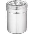 2pcs PACK] Stainless Steel Versatile Dredge Shaker Set 10 Ounce Salt