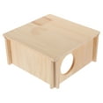 Stri Wood Hamster Hideout Hamster Rest House Guinea Pig House Small Pet