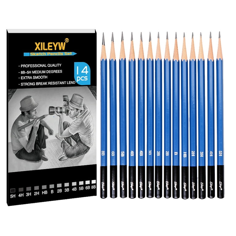 Shuttle Art Sketching and drawing pencils set 37-piece professional sketch  pencils set in • Price »