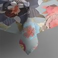 thumbnail image 5 of Pioneer Flower Floral Print Pattern Square Tablecloth,Waterproof Square Table Cover,Wipeable Spillproof Washable Table Cover for Home Kitchen Party Decor 60"x60"(152x152cm), 5 of 6