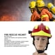 thumbnail image 4 of Casco De Rescate Ventilado, Cascos De Seguridad De Rescate De Alta Resistencia, Antiimpacto, Retardante De Llama Ajustable Con Marca Reflectante Para Extinción De Incendios Y, 4 of 7