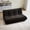 Black, variant on Lazy Sofa Bean Bag Chair for Adults, Comfy Floor Sofa Fireside Chair for Living Room, Bedroom, Memory Foam Filled, Green
