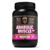Healthy N Fit - Anabolic Muscle Vanilla, 3.5 lb, Sustained Release Protein Complex and Muscle Gainer