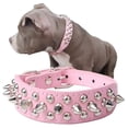 thumbnail image 5 of Colliers pour Animaux en Cuir Pu avec Rivets Cloutés et Réglables pour Chats Chiots Chiens - Jxlgv, 5 of 5
