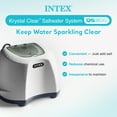 thumbnail image 2 of Intex Krystal Clear Saltwater System 7000G Above Ground Pool(2 Pack), 2 of 7
