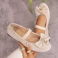 thumbnail image 2 of Taqqpue Mary Jane Flat Shoes Under 15 Round Toe Ballet Flats for Women Dressy Fabric Business Flats Comfortable Classic Strap Flats for Office, 2 of 9