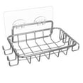 thumbnail image 2 of Harpily Organizer Rack Soap Kitchen Case Sponge Storage Bathroom Dishes Holder Soap With Hook Soap In Bathroom Products, 2 of 4