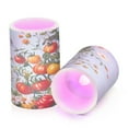 thumbnail image 7 of Yayeee Flameless Candles with Remote Flickering Battery Operated Multi Color Changing, Colorful Tomatoes, 7 of 7
