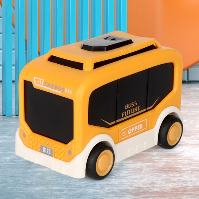 Children's Toy Simulation Bus Motorcycle Helicopter Model Car Inertiaing Car Children Toy Car