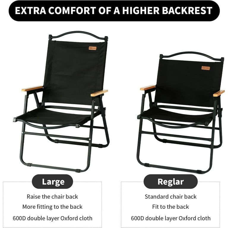 Camping Kermit Chairs High-back - Walmart.com