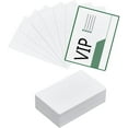 thumbnail image 1 of 80 tarjetas de visita metálicas blancas para sublimación, de aluminio, tamaño 3,3 x 2,1 pulgadas., 1 of 7