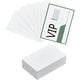 thumbnail image 1 of 80 tarjetas de visita metálicas blancas para sublimación, de aluminio, tamaño 3,3 x 2,1 pulgadas., 1 of 7