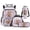 Cute Cartoon Capybara, variant on Aplkyhs Pink Bow Capybara Kids Backpack Set of 4 with Lunch Box Pencil Case and Water Bottle Carrier Includes Schoolbag with Front Pocket Elementary School Girls