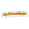 thumbnail image 1 of Paleta para paneles de yeso, herramienta de paleta de hormigón, herramienta manual profesional, paleta desnatadora de enyesado para pisos de baldosas, Amarillo, 1 of 8