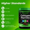 thumbnail image 5 of Orgain® Grass Fed Pasture raised Collagen Peptides Powder -Choclate, 5 of 8