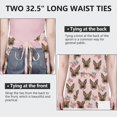 thumbnail image 6 of German Shepherd and Pioneer Flower Apron-Garden Aprons for Women with Pockets-Cotton Linen Waterproof Kitchen Cooking Gardening Aprons Adjustable for Kitchen,Cooking,BBQ and Salon 33x27 Inch, 6 of 7
