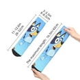 thumbnail image 4 of Zofaai Bluey Pattern 30cm Contrast Color Straight Socks,Elastic Sweat-absorbing Adult Sports Socks,Clothing Accessories, 4 of 7