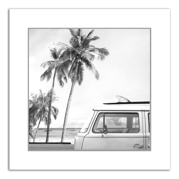 Creative Products Coastal Beach Van 16x16 Canvas Wall Art
