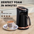 thumbnail image 5 of Any Morning LI23201S Turkish Coffee Maker, Stainless Steel Double Spout Pot, 8.4 oz - 4 Cups, 5 of 7
