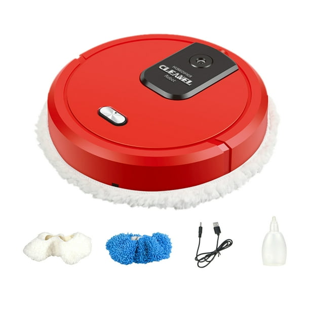 Robot Aspirador automático Baoblaze de limpieza USB inteligente rojo