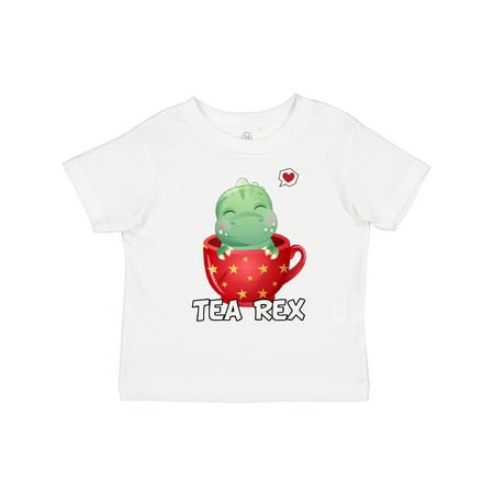 

Inktastic Tea Rex Gift Toddler Boy or Toddler Girl T-Shirt