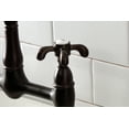 thumbnail image 4 of Kingston Brass KS1175TX French Country Bridge Kitchen Faucet, Oil Rubbed Bronze, 4 of 5