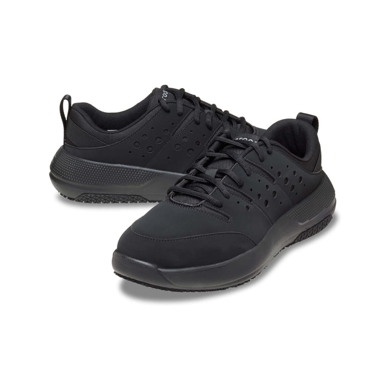 Crocs at Work Men's On The Clock Slip Resistant Work Sneaker