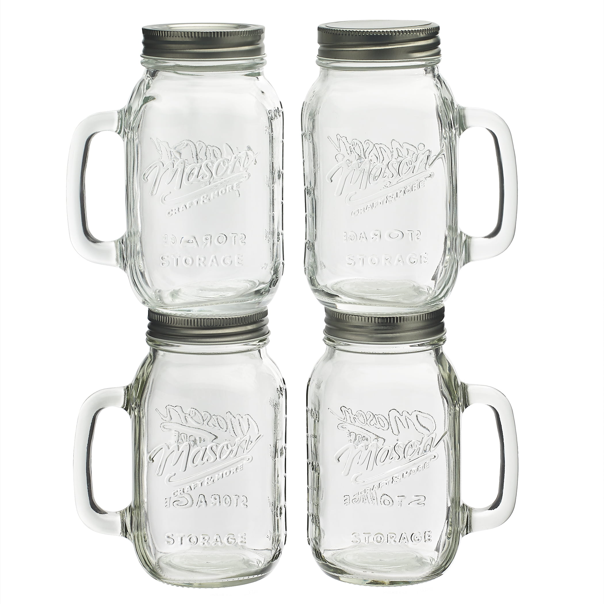 Mason Craft and More 24 oz. Food Storage Container - Set of 3 - 20339932